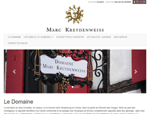 Tablet Screenshot of kreydenweiss.com